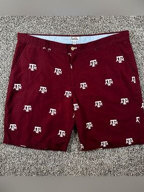 Texas A&M Aggies Men's 38 Maroon Logo Shorts By Game Changer Ovation NCAA